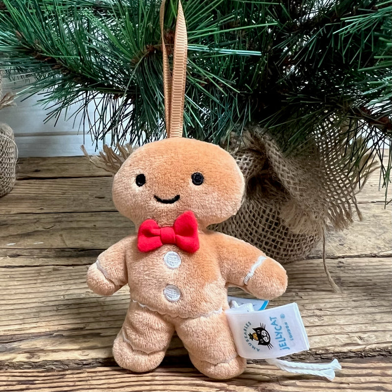 Festive Folly Gingerbread Fred Jellycat