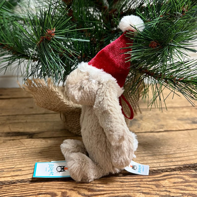 Bashful Christmas Bunny Ornament Jellycat