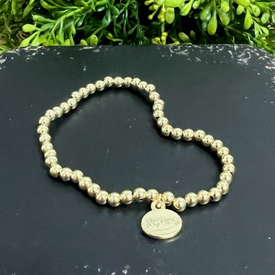 Gold Ball Bracelet