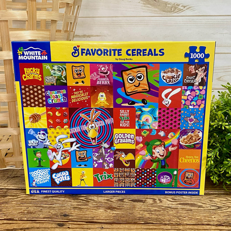 Favorite Cereals Puzzle