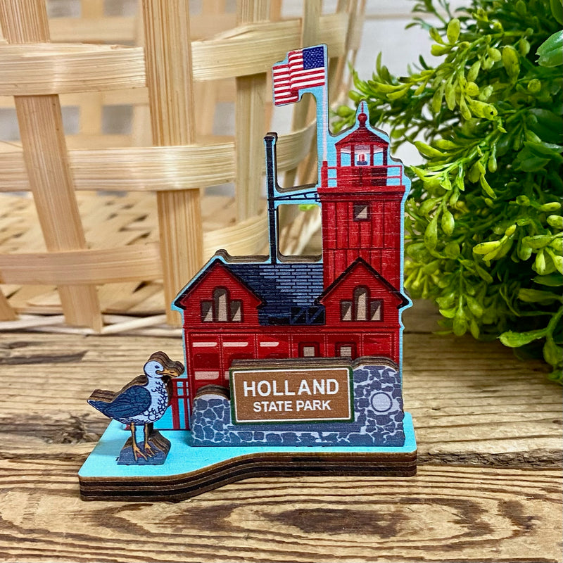 Big Red Lighthouse Standee