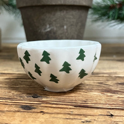 Tree & Candy Cane Dip Bowls