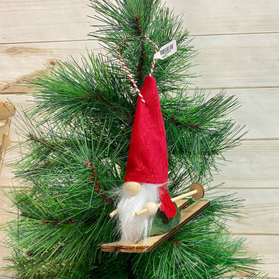 Gnomes On Skis Ornaments