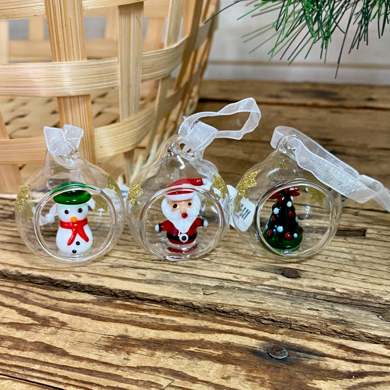 Glass Globe Ornaments