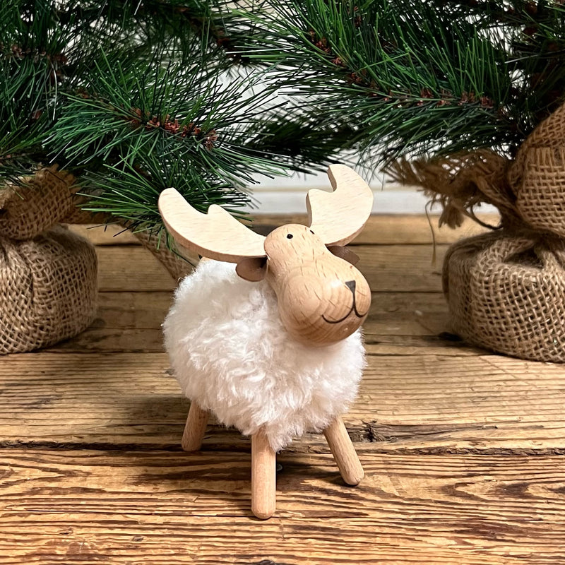 Wooly Wood Reindeer