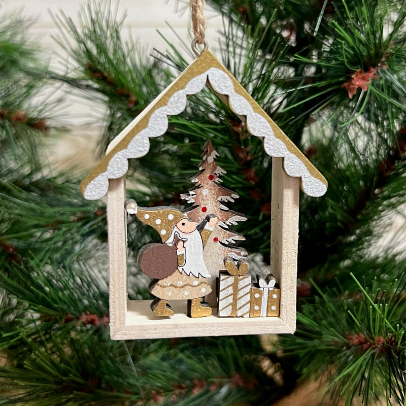 House with Tree Ornament