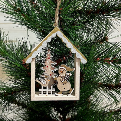 House with Tree Ornament