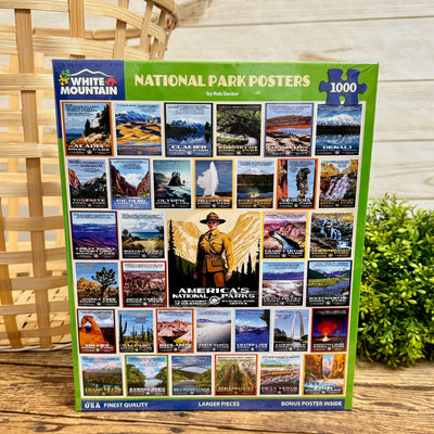National Park Posters Puzzle