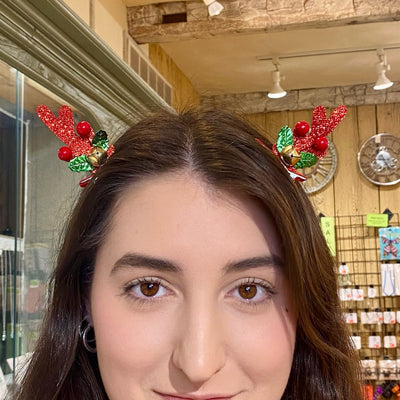 Reindeer Hair Clips