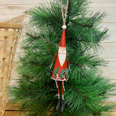 Santa Dangle Leg Ornaments