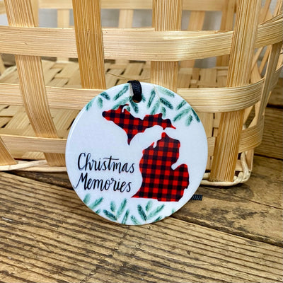 Michigan Christmas Memories Ornament