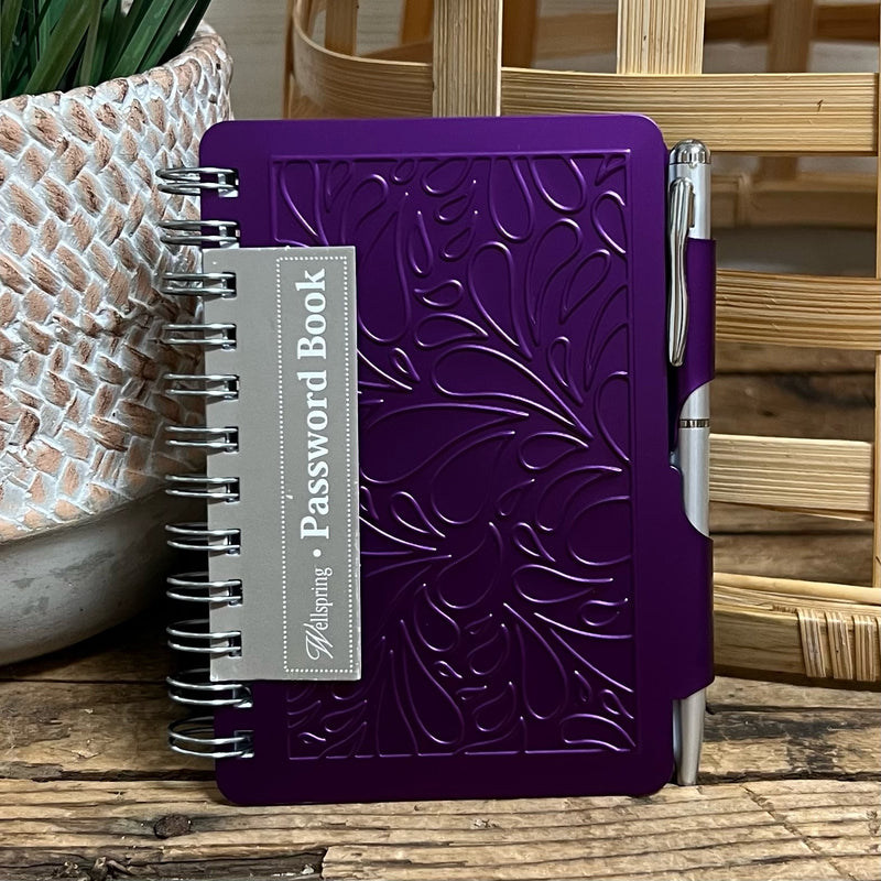 Password Book with Pen