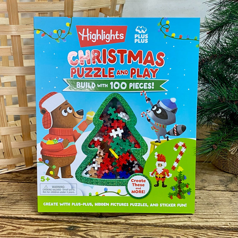 Christmas Puzzle and Play Book