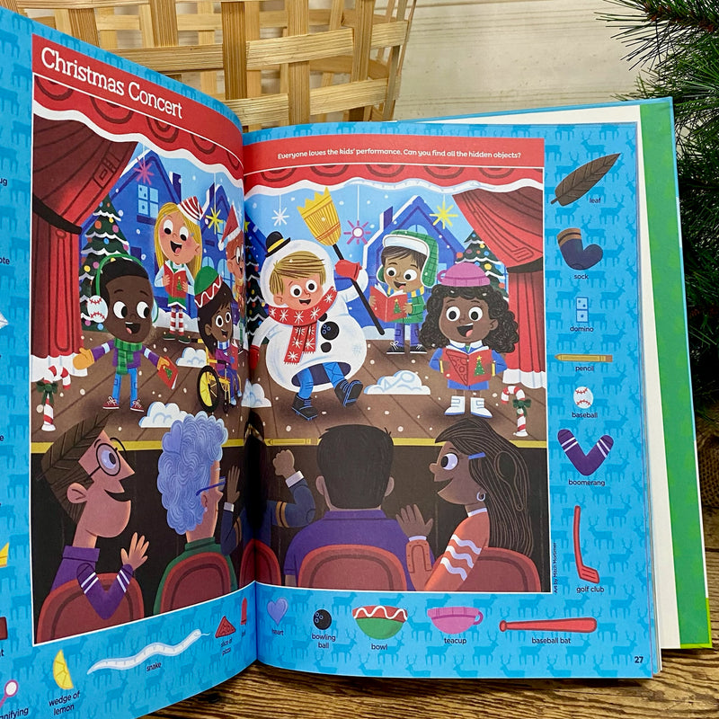 Christmas Puzzle and Play Book