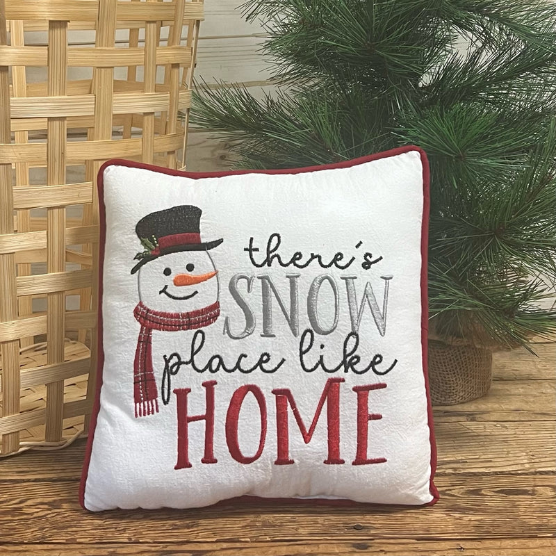 Snow Place Like Home Pillow