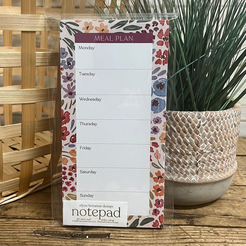 Meal Plan Notepad