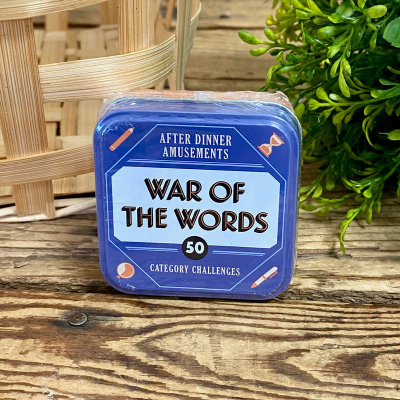 After Dinner Amusement Tins