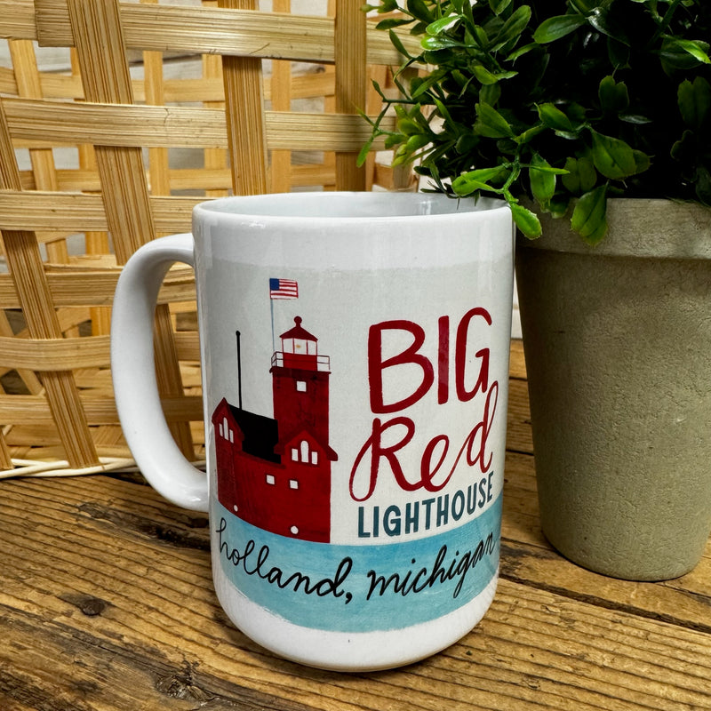 Big Red Lighthouse 2025 Mug