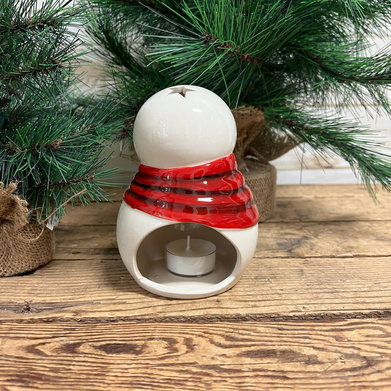 Snowman Candle Holder