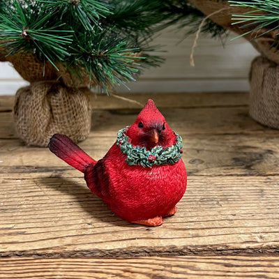 Cardinal with Wreath