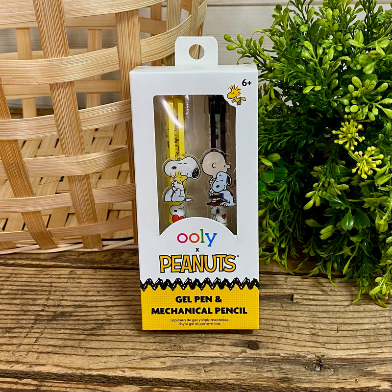 Peanuts Gel Pen and Pencil