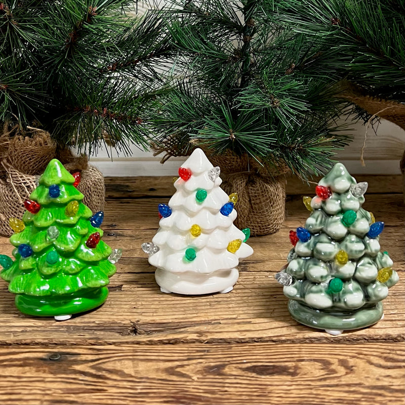 Mini Ceramic Tree with Light