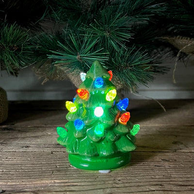 Mini Ceramic Tree with Light