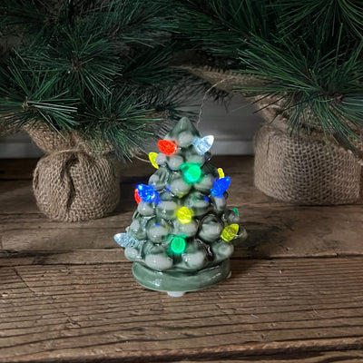 Mini Ceramic Tree with Light