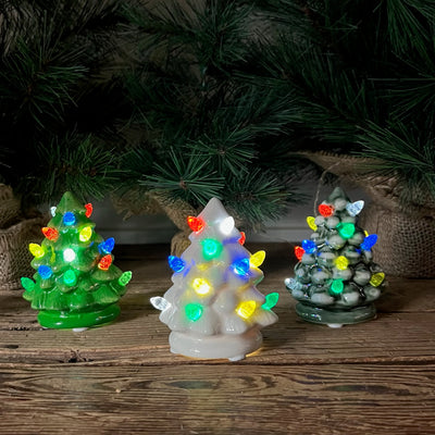 Mini Ceramic Tree with Light