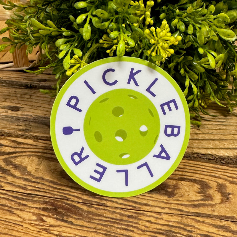 Pickleballer Sticker
