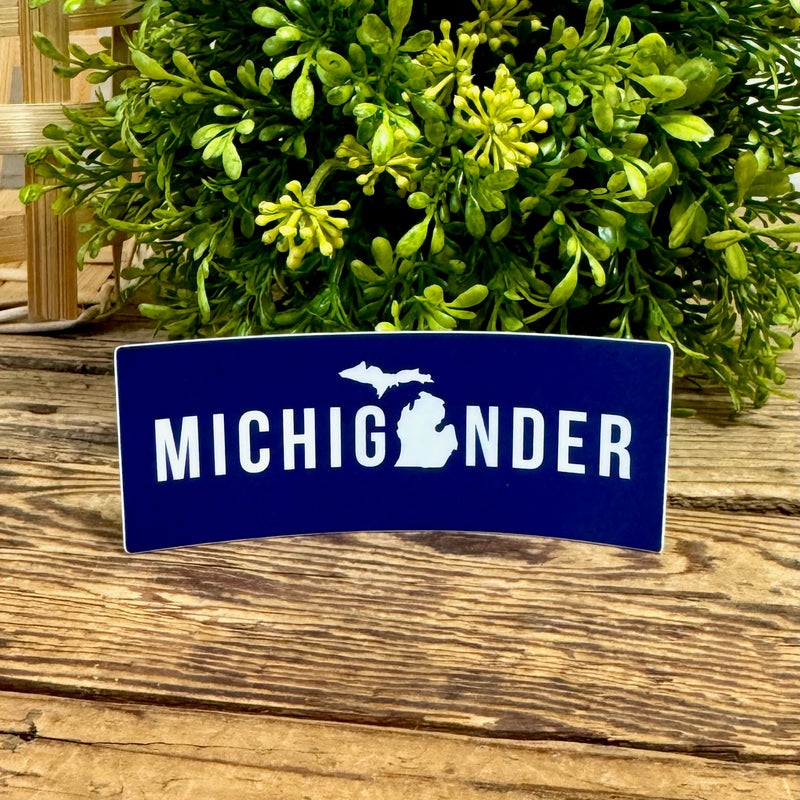 Michigander Sticker