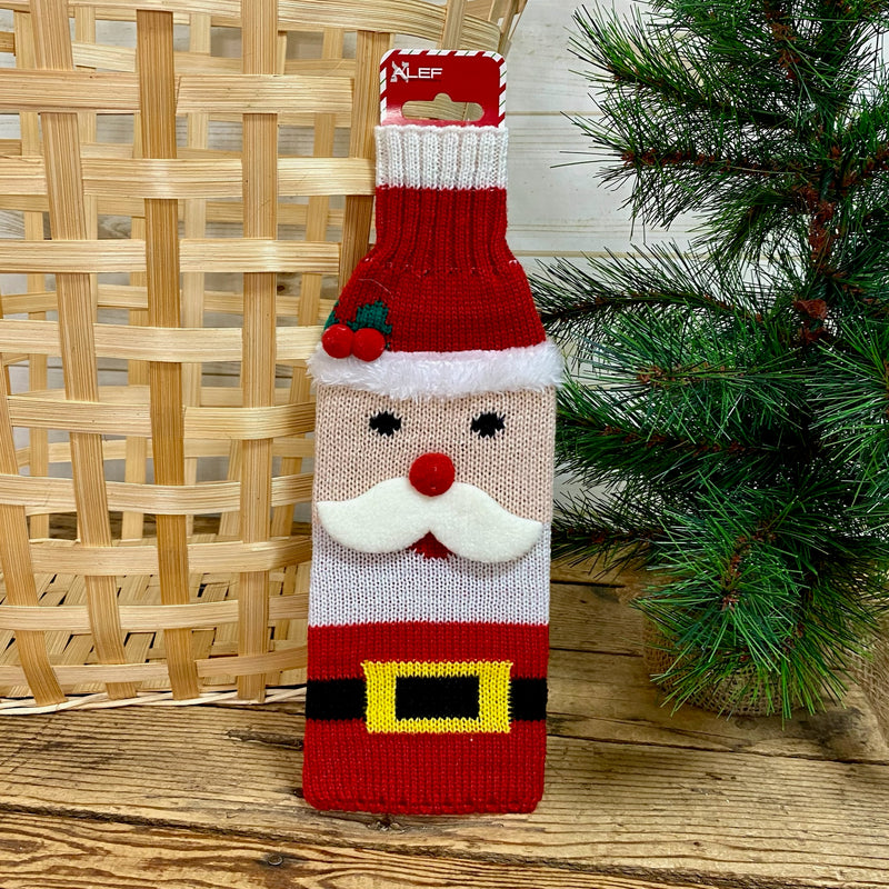 Knit Wine Bottle Sweaters