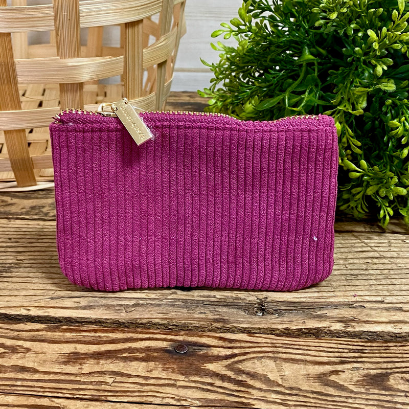 Corduroy Coin Pouches