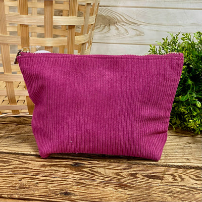 Corduroy Carry All Pouches