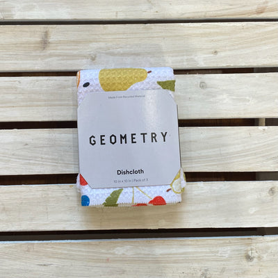 Geometry Dish Cloths 3 Pack