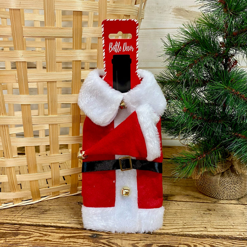 Santa Wine Bottle Coat