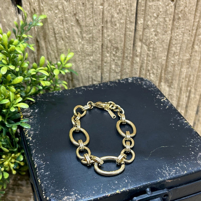 Oval Link Chain Bracelet