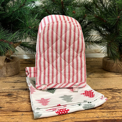 Dishtowel & Mit Christmas Set