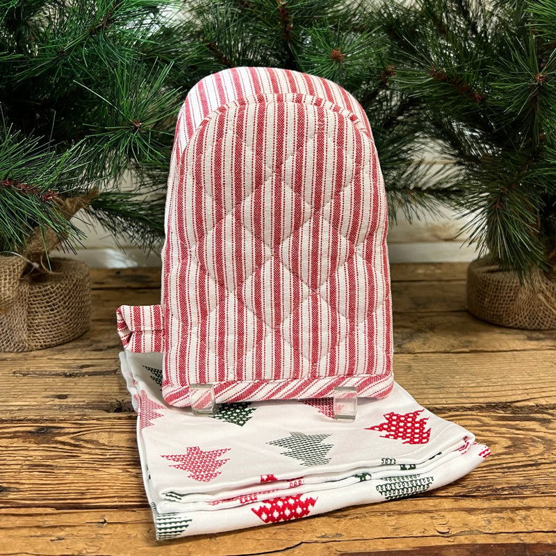 Dishtowel & Mit Christmas Set