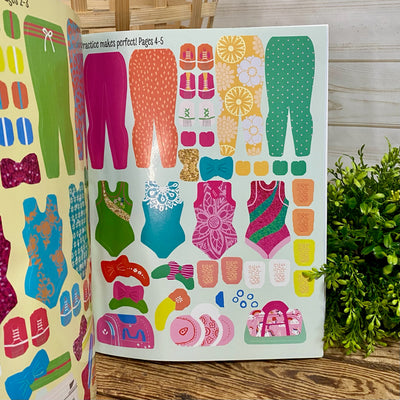 My Sticker Dress Up Dancers Book