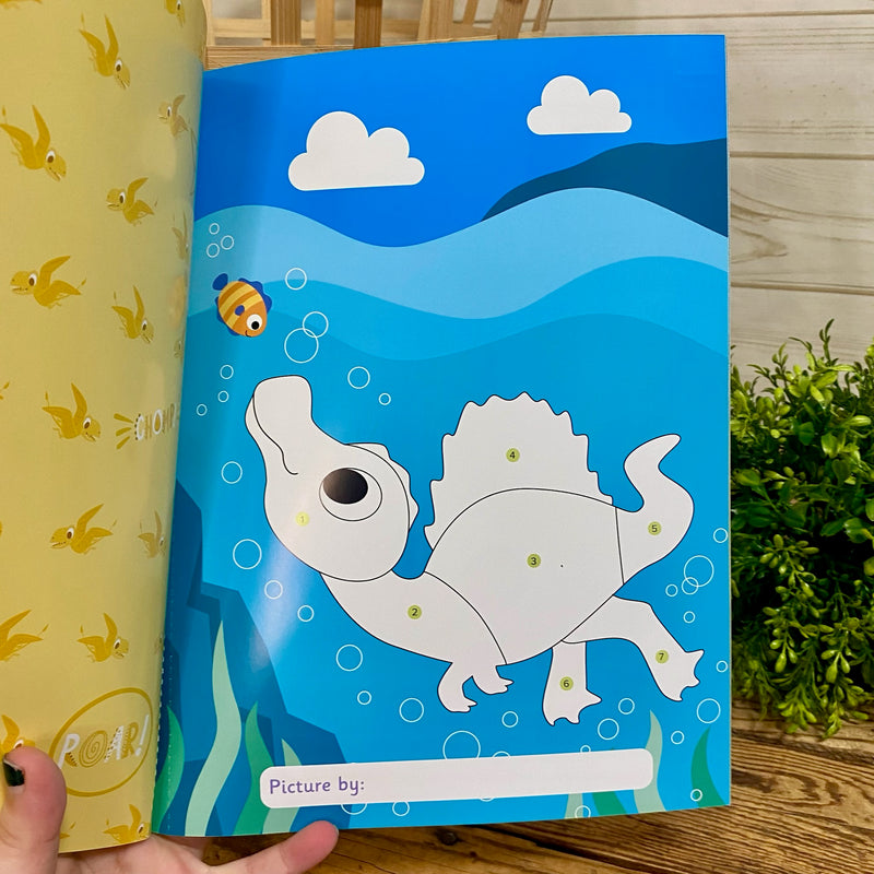 My First Sticker By Number Book