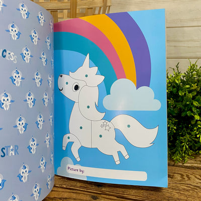 My First Sticker By Number Book