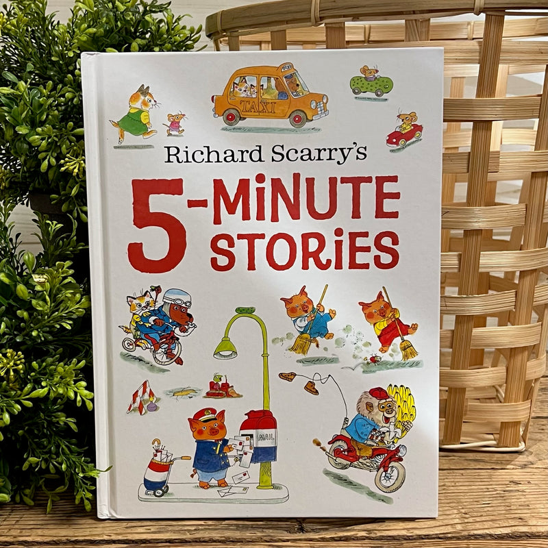 Rich Scarry 5 Minute Stories Book