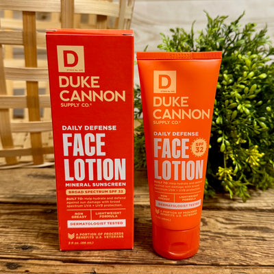 Duke Canon Face Lotion