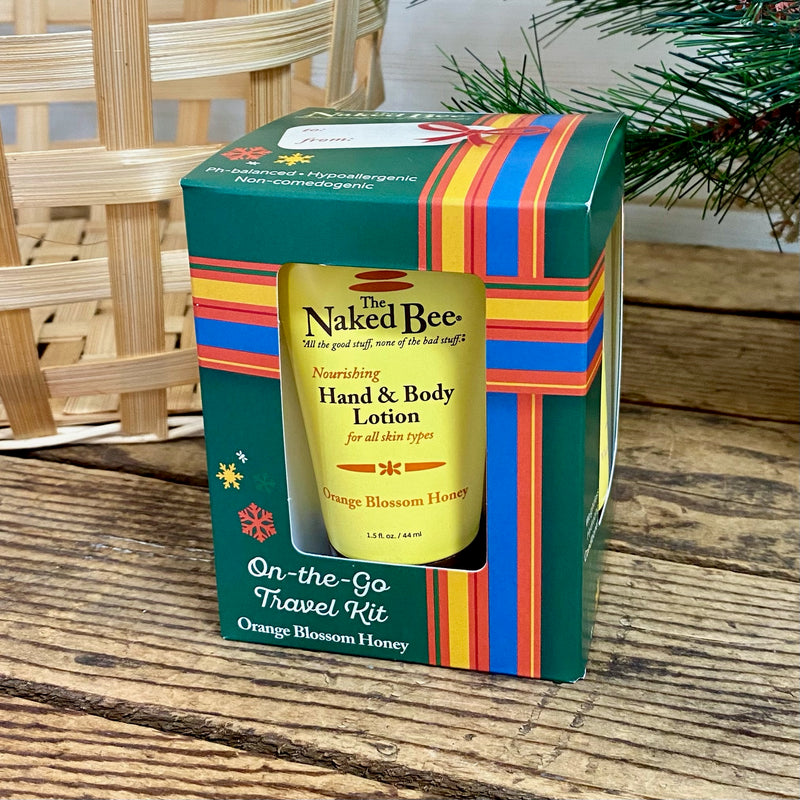 Naked Bee On The Go Lotion Gift Set