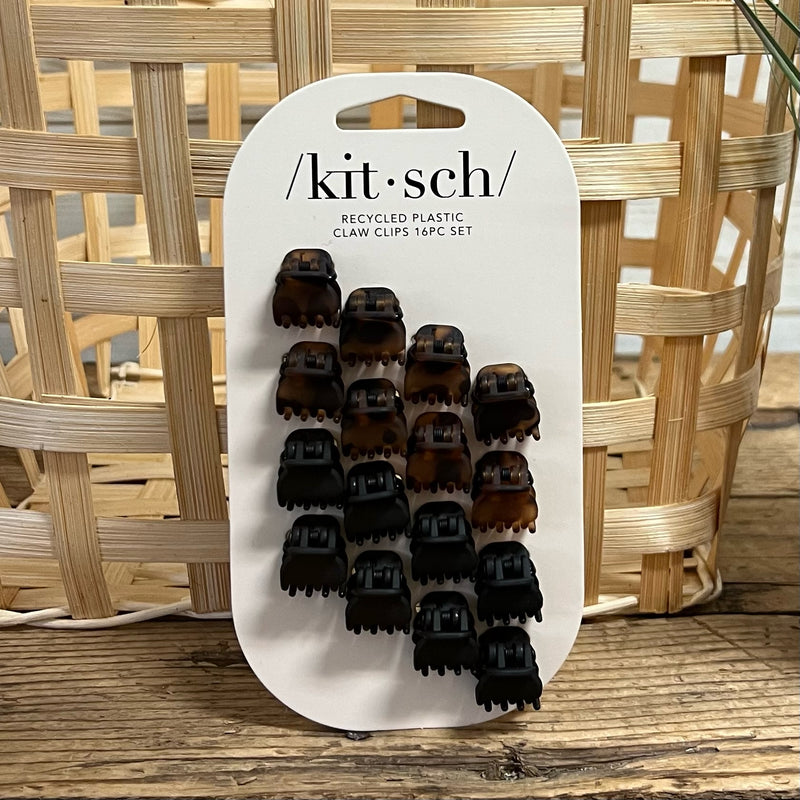 Kitsch Mini Claw Clips 16 Piece