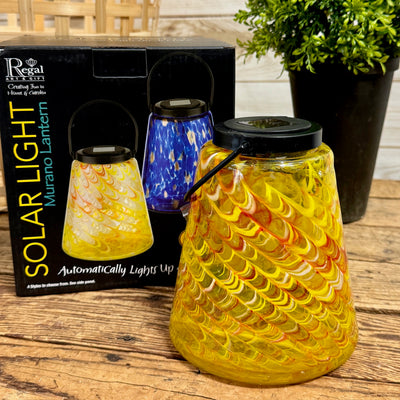 Murano Glass Solar Lanterns