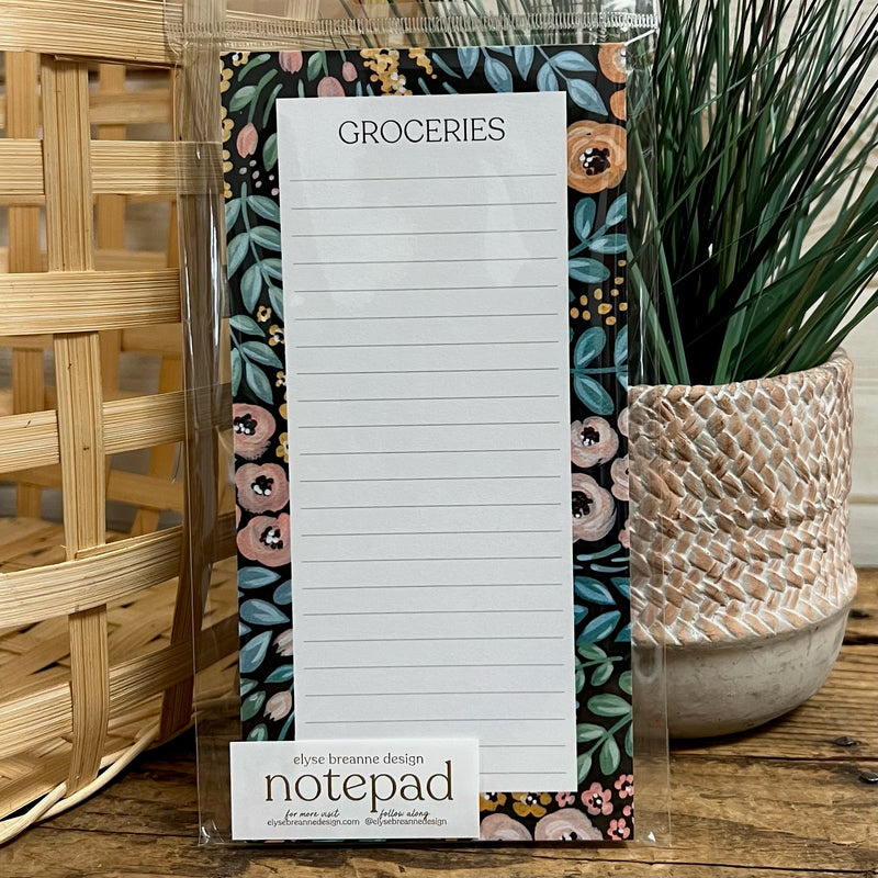 Grocery List Notepad