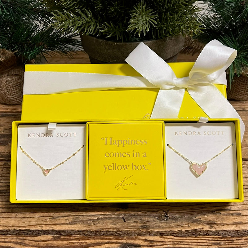 Ari Heart 2 Piece Necklace Kendra Scott Gift Set