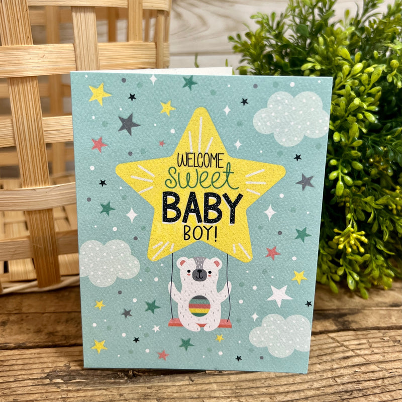 Baby Boy Card